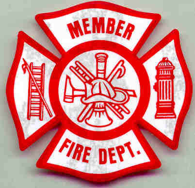 The badge of a firefighter is the Maltese Cross.